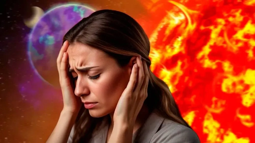 Магнитные бури в июле ощущаются как стихийное бедствие. Жара, палящее солнце, геомагнитные возмущения... Как спастись? Фото © Shutterstock / FOTODOM / oobqoo, © «Шедеврум»