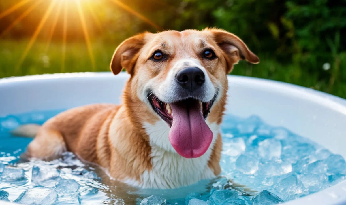  Как защитить собаку от теплового удара в жару? Фото © «Шедеврум»