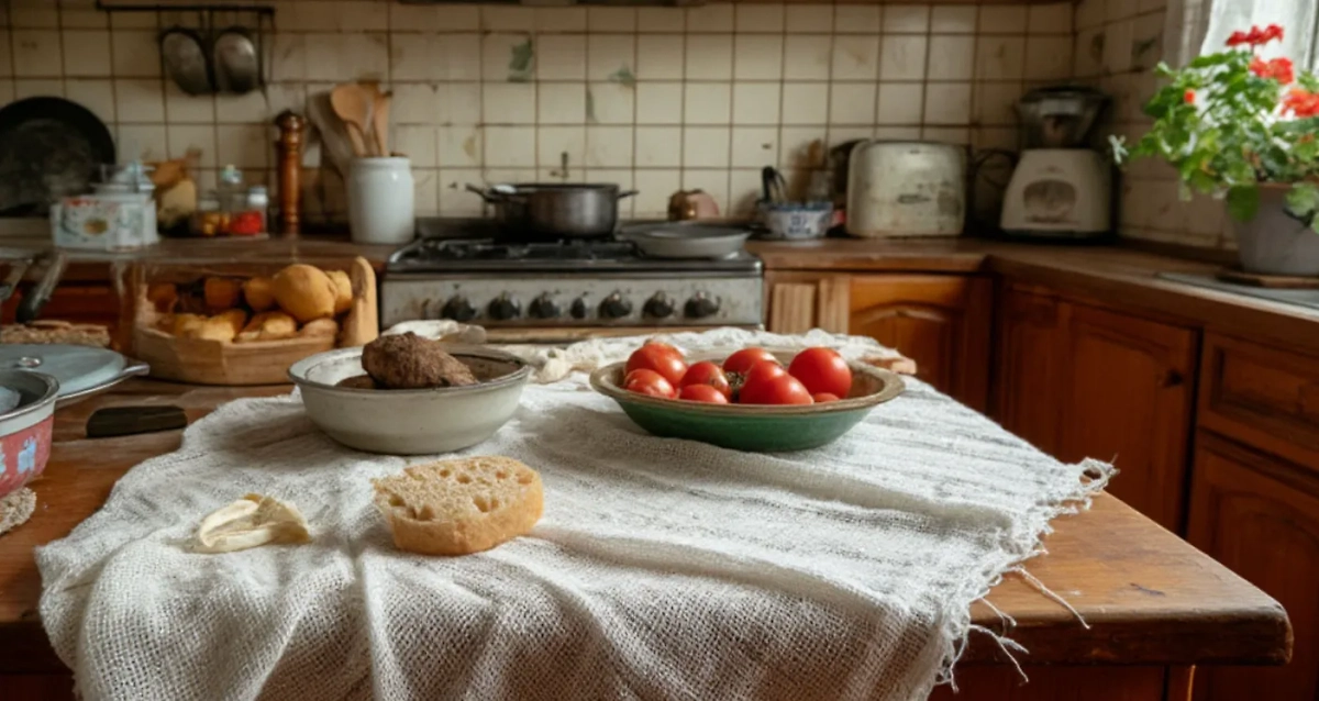 Салфетки были роскошью. Их расчехляли только для гостей. А в повседневной жизни тогда чем пользовались? Фото © «Шедеврум»