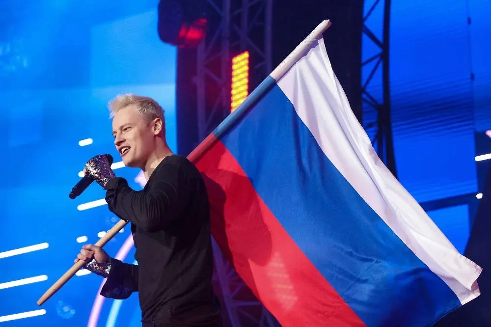 Ярослав Дронов, он же Shaman, выступит на Интервидении-2025 с песней «Прямо по сердцу». Фото © ТАСС / Александр Патрин