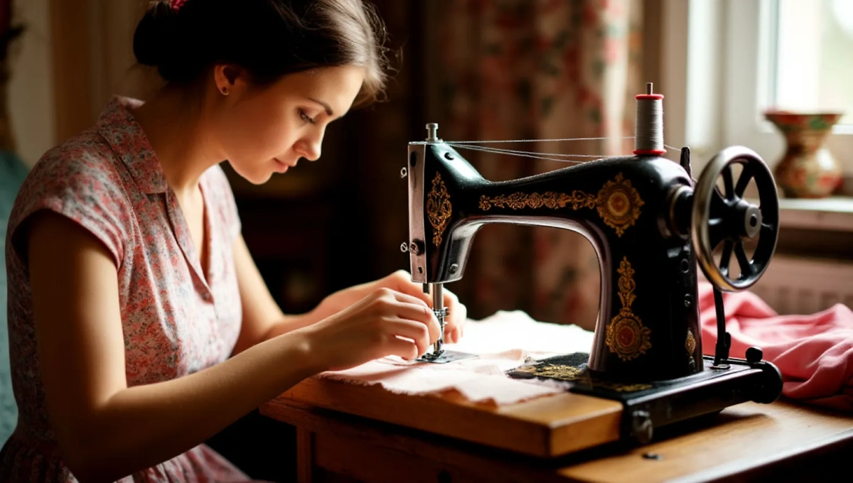 Мир моды СССР — вся страна освоила концепцию DIY за несколько десятилетий до её появления на Западе. Фото © «Шедеврум»