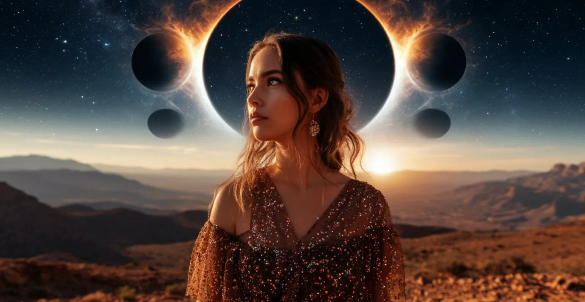 Когда будет второй коридор затмений? Это не тайна, учёные и астрологи уже всё знают. Фото © «Шедеврум»