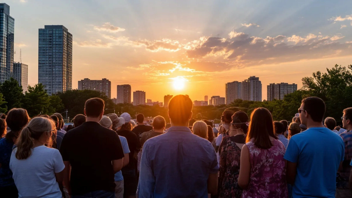 Солнечное затмение будет не только в 2027 году. Может, не таким долгим и заметным, как затмение века, но можно считать его репетицией. Фото © «Шедеврум»