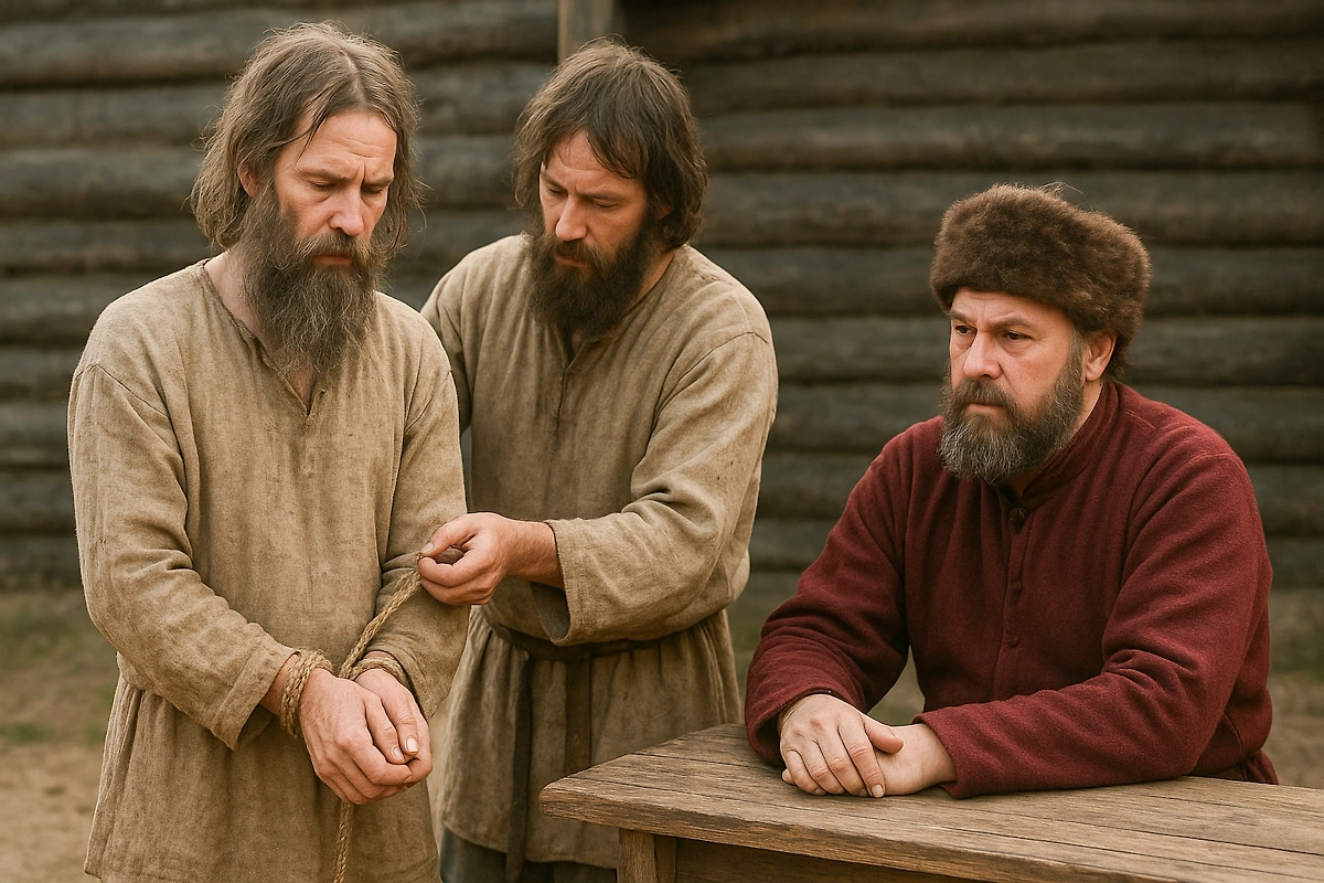 Социальные касты древней Руси: холопы, смерды и челядь. Фото © ChatGPT