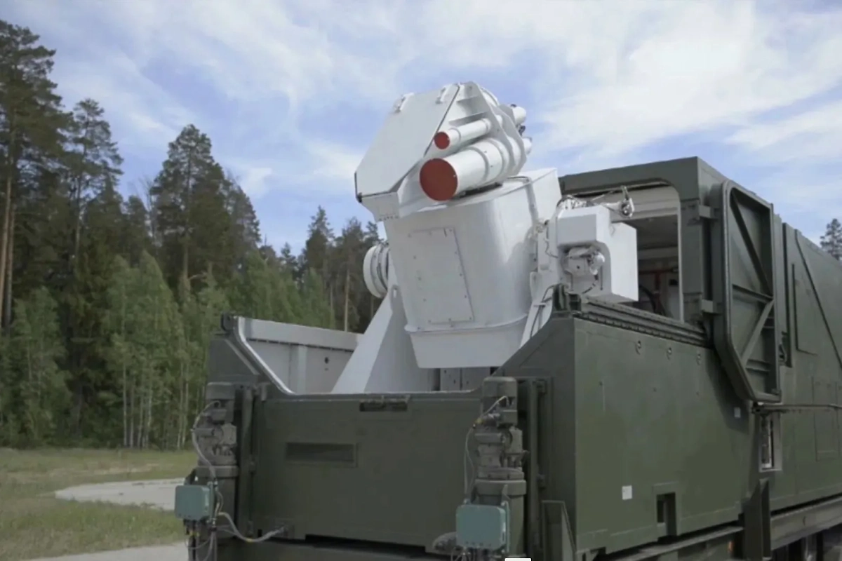 Первое российское лазерное оружие — установки «Пересвет» и «Задира». Фото © Wikipedia / Presidential Press and Information Officе