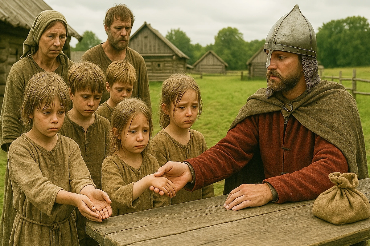 Крепостное право на Руси: история холопства и рабовладения. Фото © ChatGPT