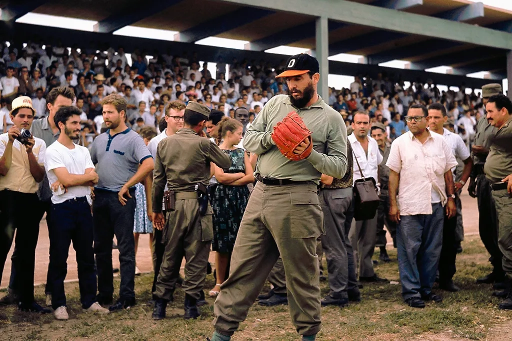 Фидель Кастро почти профессионально играл в бейсбол. Фото © ТАСС / Jesus Diaz