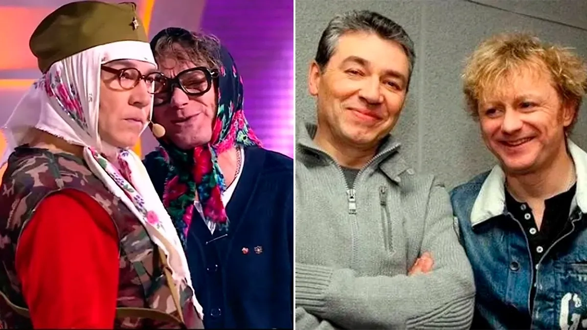 «Новые русские бабки» — это Матрёна и Цветочек. А вы что думали, что это двое мужчин, переодетых в бабулек? Фото © VK / Классика юмора, ©YouTube / СЕРГЕЙ ПРОФИ