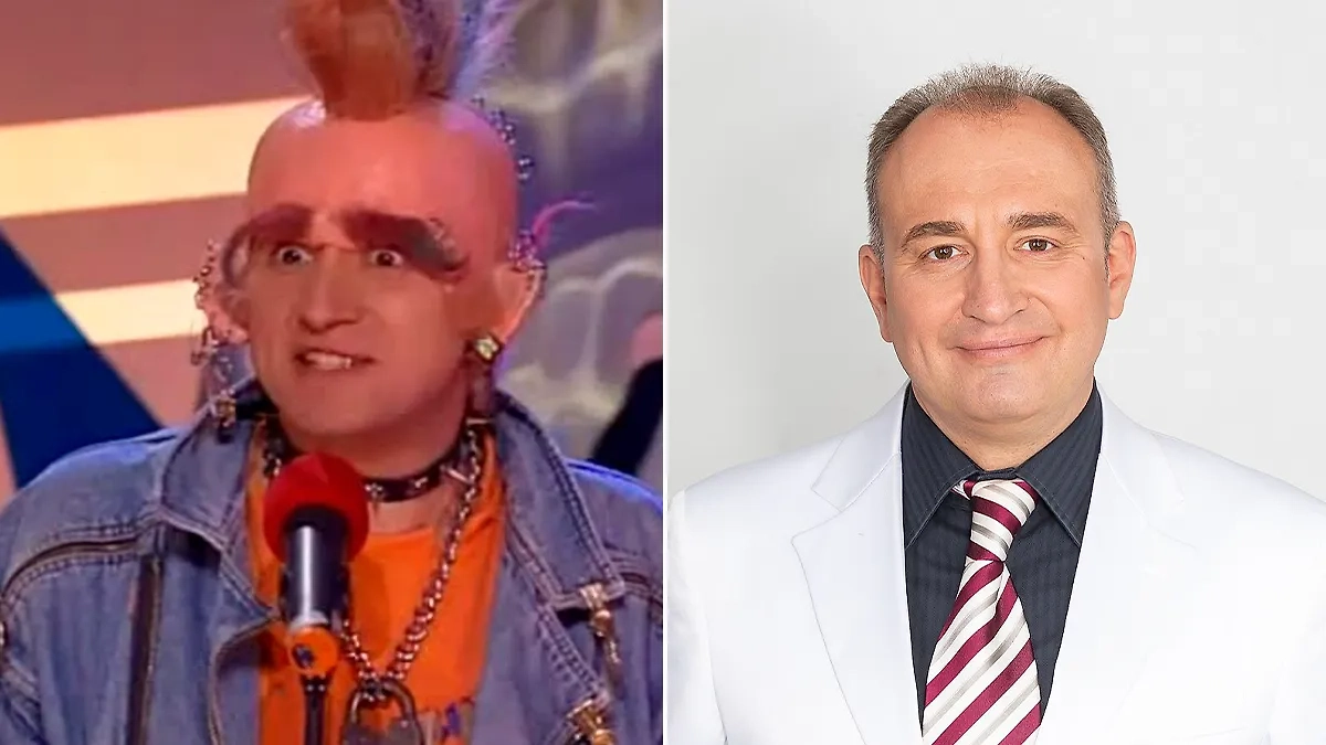 Святослав Ещенко явно вдохновлялся Юрой Хоем и «Сектором Газа», а именно песней «Колхозный панк», когда смешил страну в «Кривом зеркале». Фото © VK / Классика юмора, © Wikipedia / Ещенко Святослав Игоревич