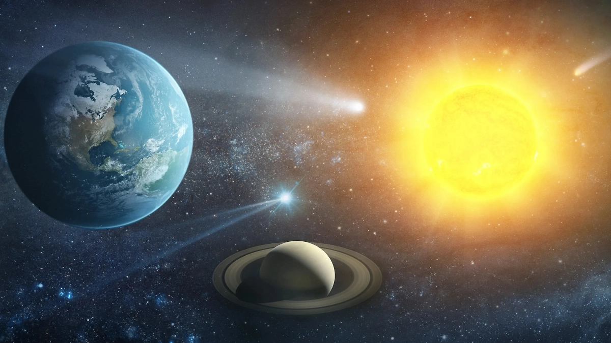 Раз в 33 года не только синхронизируется лунно-солнечный цикл. Ещё комета прилетает. Фото © Shutterstock / FOTODOM / Triff