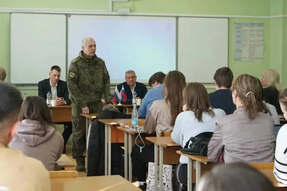 Вячеслав Шевяков. Фото © Telegram / Защитники Отечества