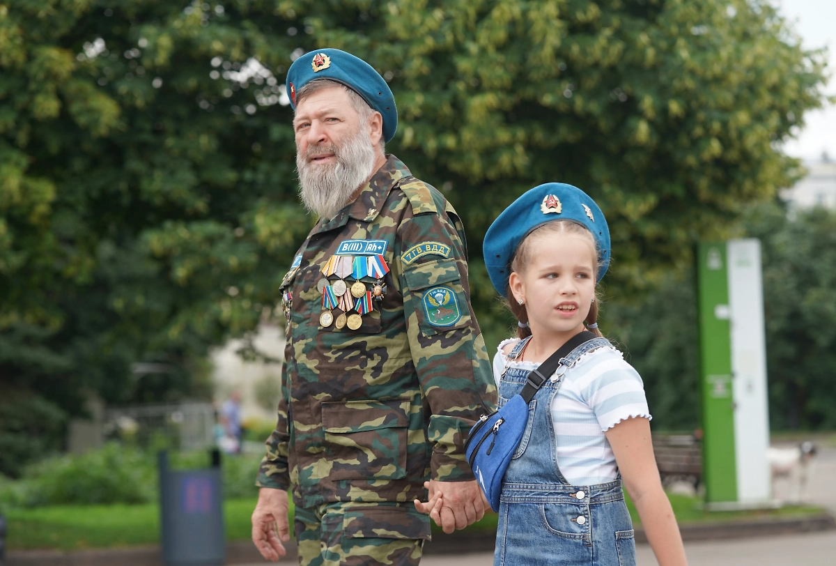 День ВДВ в парке Горького. Фото © Life.ru