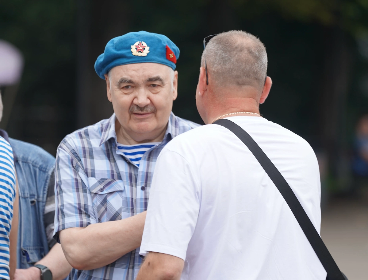 День ВДВ в парке Горького. Фото © Life.ru