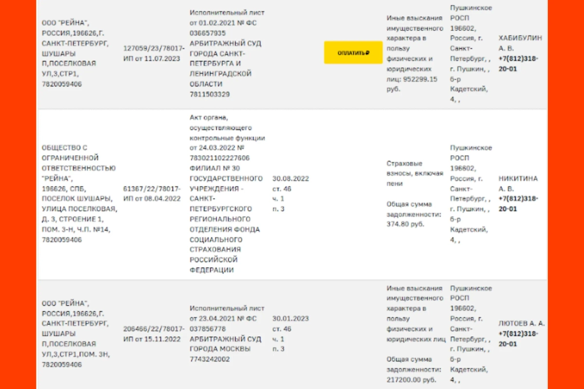 Фото © fssp.gov.ru