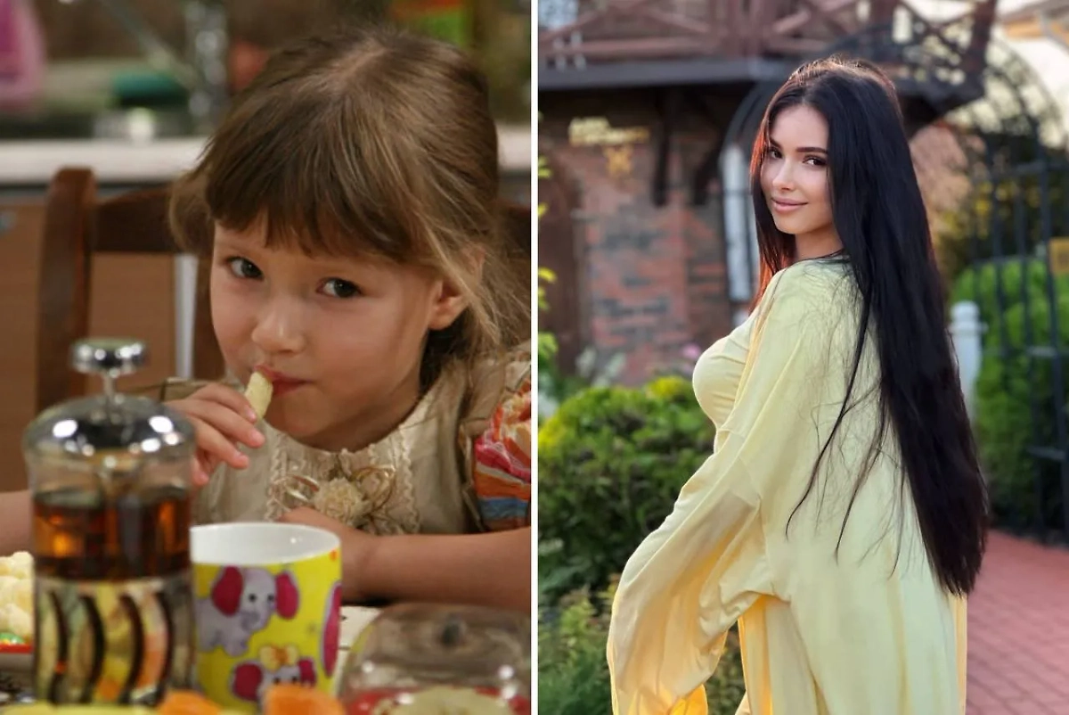 Маша Воронина! Ей было всего шесть лет, как на съёмочной площадке, так и в жизни. Фото © «Воронины», режиссёры Александр Жигалкин, Леонид Коновалов и др., сценаристы Лью Шнайдер, Павел Орешин и др. / Kinopoisk © Instagram (признан экстремистской организацией и запрещён на территории Российской Федерации) / maria_iliukhina