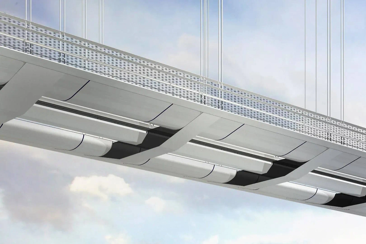 Макет моста. Фото © Stretto di Messina