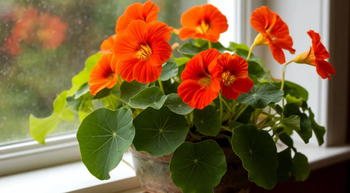 Как вырастить съедобные цветы на подоконнике дома. Фото © «Шедеврум»