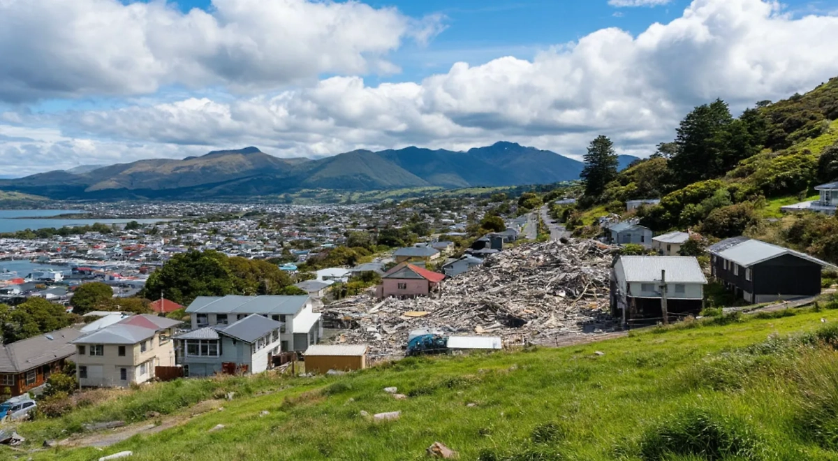 В Новой Зеландии землетрясение ощущалось особенно люто, ведь часть государства расположена на островах. Фото © «Шедеврум»