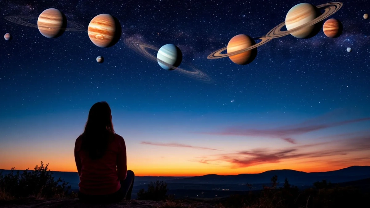Энергии парада планет 12 августа: влияние на знаки зодиака. Фото © «Шедеврум»
