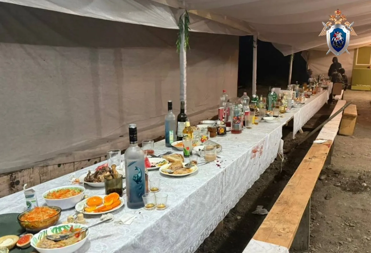 Место происшествия. Фото © Telegram / Следком по республике Алтай