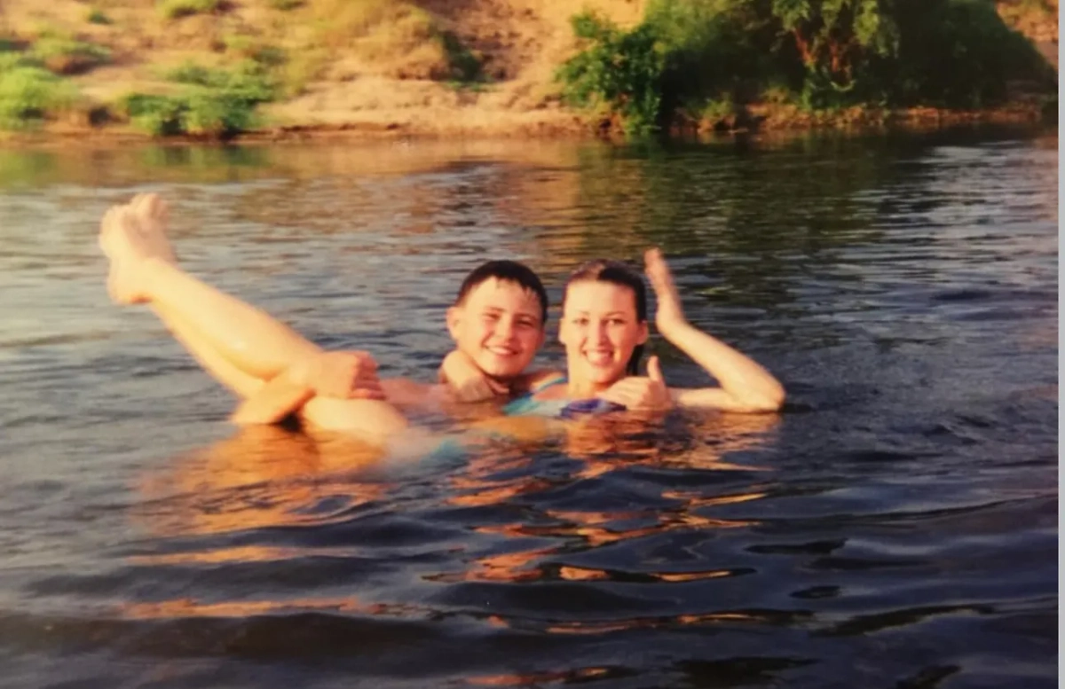 Прохор Шаляпин и Ирина Дубцова в юности. Фото © Instagram (признан экстремистской организацией и запрещён на территории Российской Федерации)/ shalyapin_official