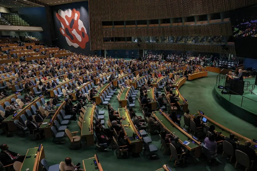 Пленарное заседание 80-й сессии Генеральной Ассамблеи ООН. Фото © ТАСС / ZUMA 