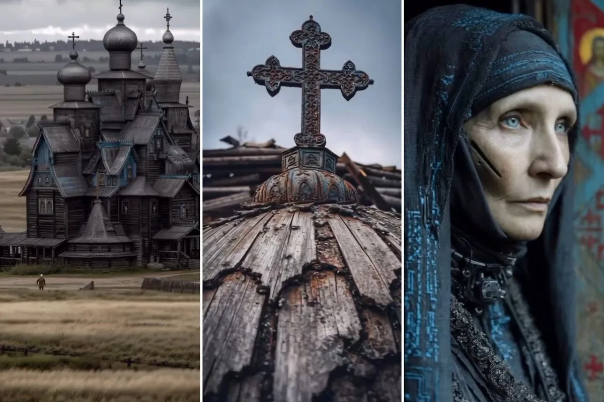 Деревянная архитектура Русского Севера идеально вписалась во вселенную стимпанка. Фото © Instagram (соцсеть запрещена в РФ; принадлежит корпорации Meta, которая признана в РФ экстремистской) / lizashevaai