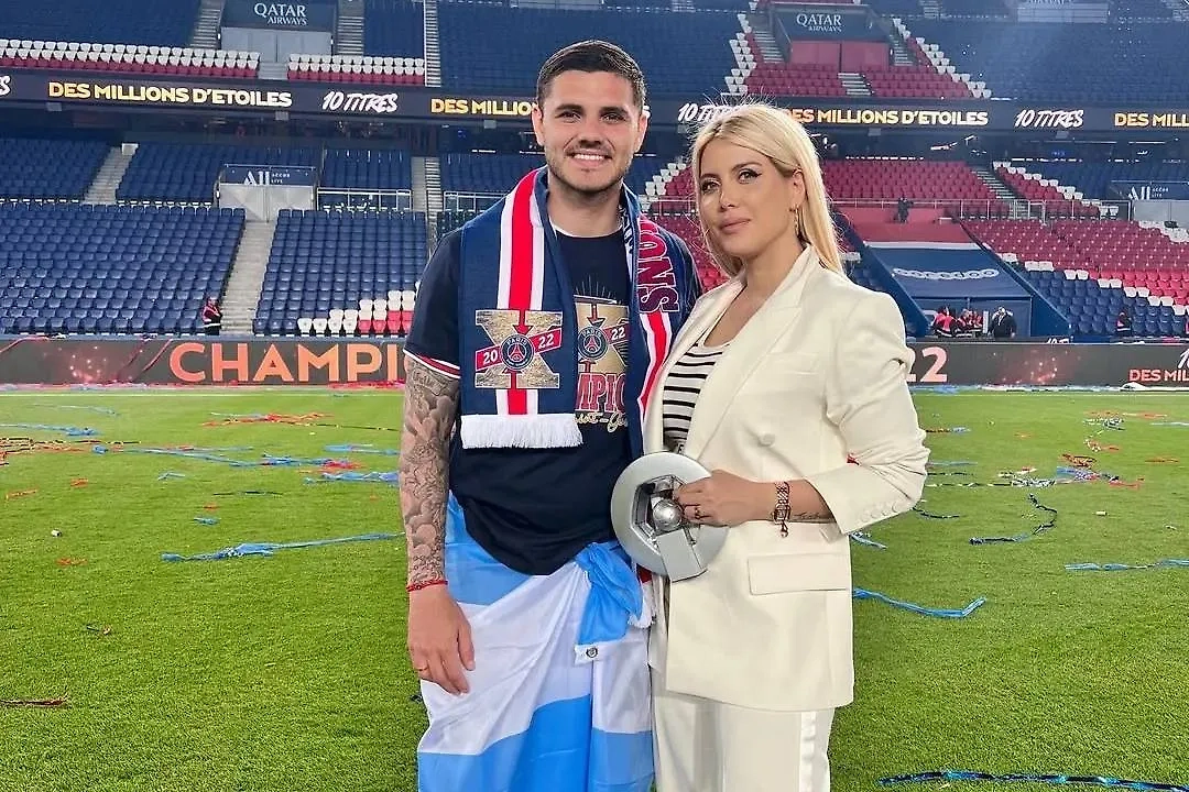 Ванда и Мауро Икарди. Фото © Instagram (признан экстремистской организацией и запрещён на территории Российской Федерации) / wanda_nara