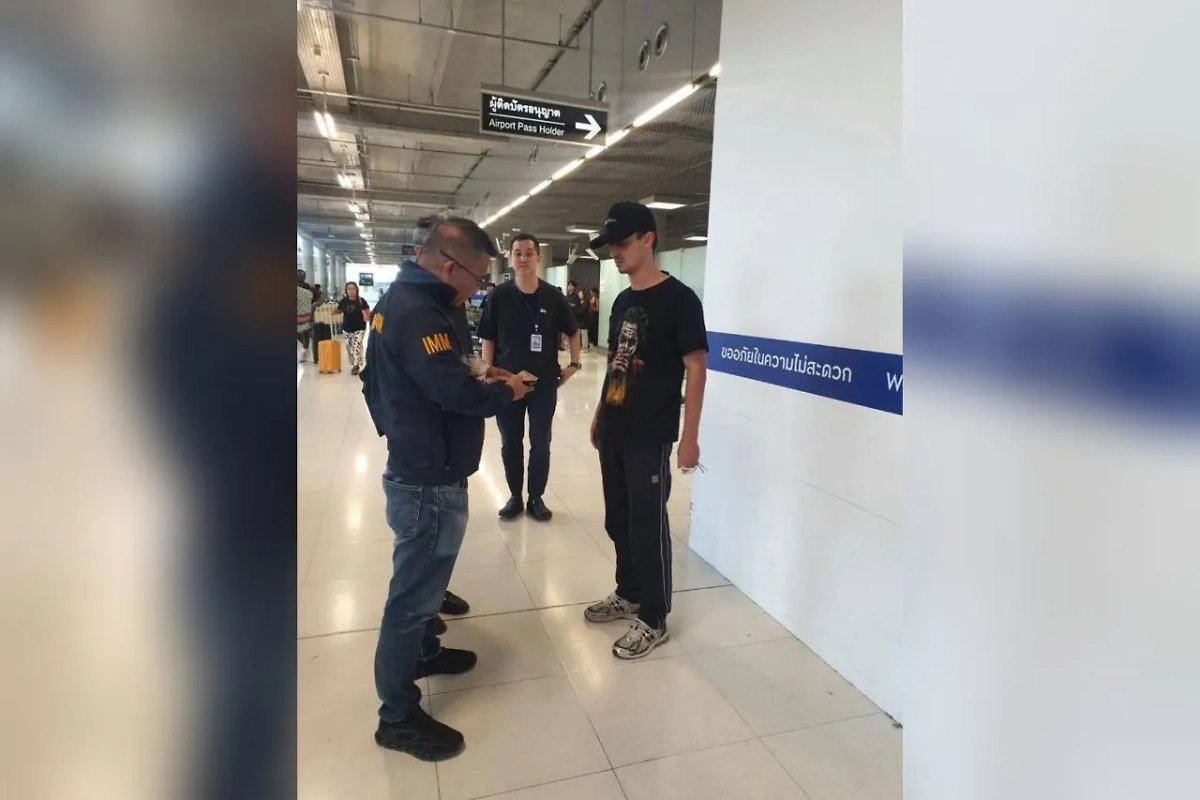 Момент задержания Дзугкоева. Фото © Telegram / Mash