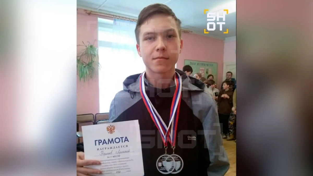 Студент архангельского техникума, устроивший поножовщину. Фото © Telegram / SHOT