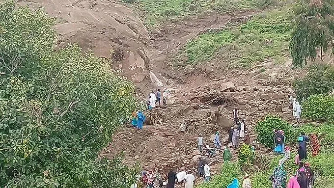 Катастрофический оползень в Судане унёс более 1000 жизней. Фото © Х / Sudan_tweet