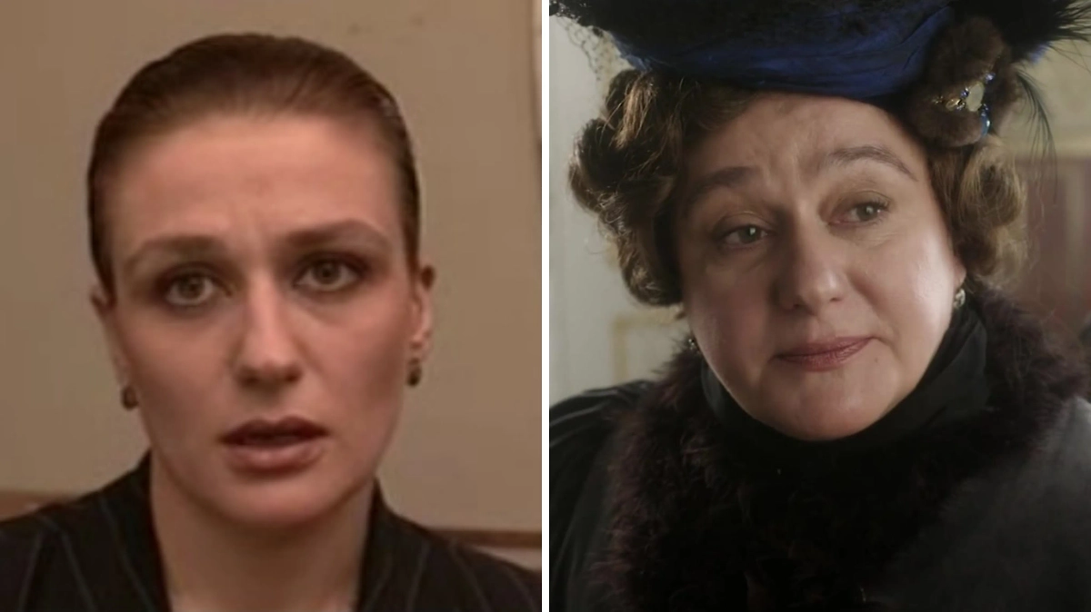 Культовый сериал «Улицы разбитых фонарей»: что стало с любимыми актёрами. Фото © Кадр из сериала «Улицы разбитых фонарей», режиссёры Александр Рогожкин, Дмитрий Светозаров, Кирилл Капица и др., сценаристы Андрей Кивинов, Александр Рогожкин, Сергей Сейранян и др. / Kino-teatr, © Кадр из сериала «Агата и сыск. Рулетка судьбы», режиссёр Владимир Койфман, сценаристы Григорий Жихаревич, Антон Чиж / Kino-teatr