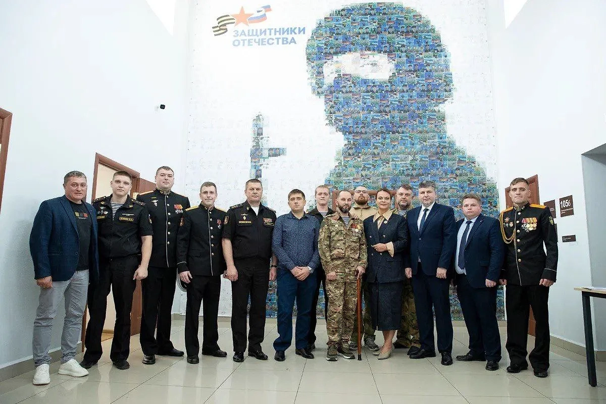 Анна Цивилёва посетила приморский филиал фонда «Защитники Отечества». Фото © Telegram / Анна Цивилёва