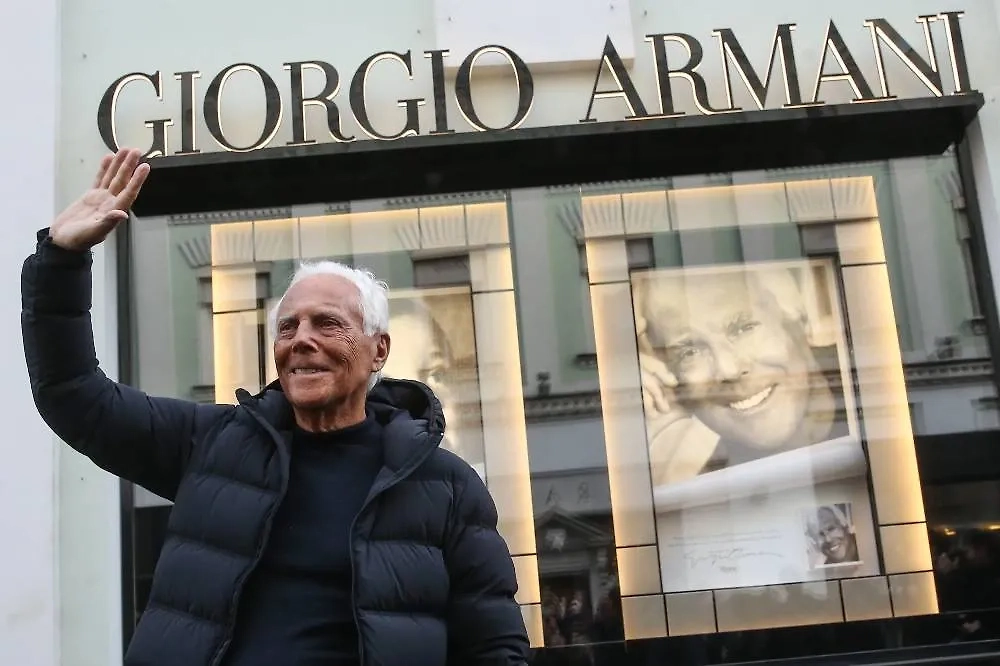 Армани не входил в холдинги и управлял бизнесом сам. Фото © ТАСС / Вячеслав Прокофьев