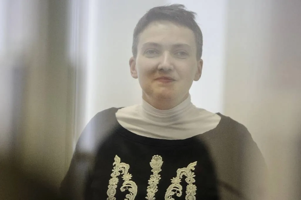 Надежда Савченко. Фото © ТАСС / Zuma / Sergii Kharchenko