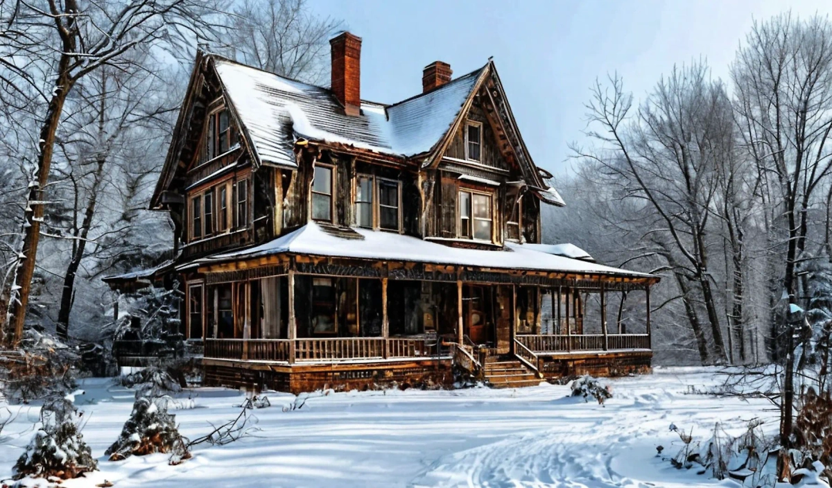 Старый и ветхий дом во сне — не к добру. Впереди болезнь или смерть. Фото © «Шедеврум»