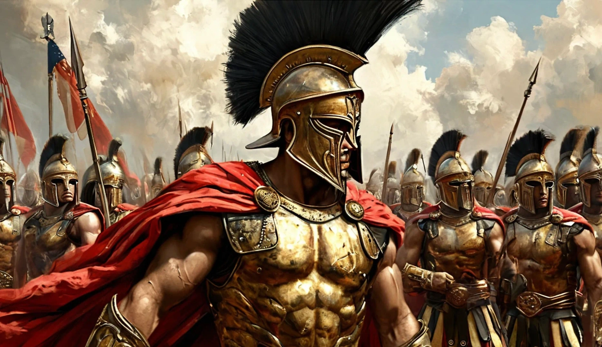 Впервые имя Леонид встречается у спартанского царя Леонида, предводителя 300 спартанцев. Фото © «Шедеврум»