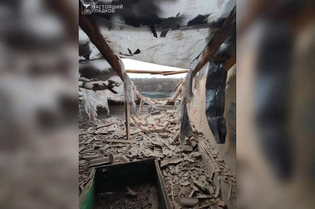 Последствия атаки ВСУ в селе Ясные Зори. Обложка © Telegram / Настоящий Гладков