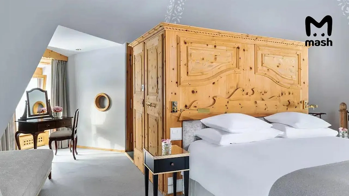 Номера в Badrutt's Palace. Фото © Telegram / Mash