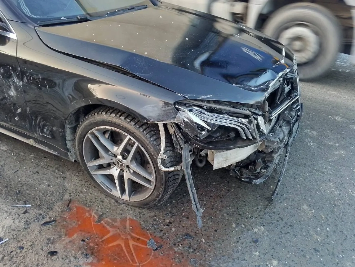 Последствия ДТП. Фото © VK / Управление МВД России по Омской области