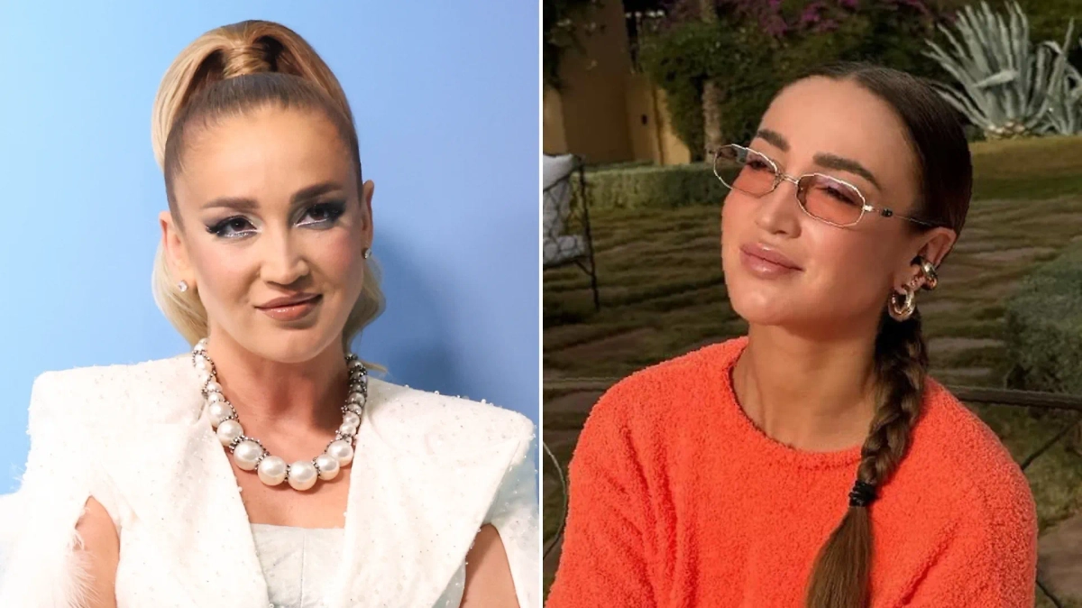 Певица Ольга Бузова решила расстаться со светлым цветом. Фото © VK / Ольга Бузова, ТАСС / Вячеслав Прокофьев