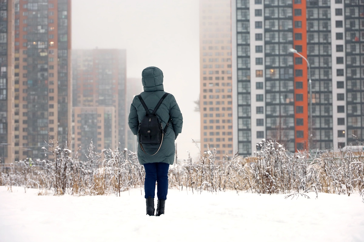 Пыление в городе закончится с приходом снега. Фото © Shutterstock / FOTODOM / Oleg Elkov