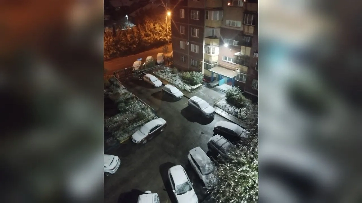 Челябинскую область засыпало снегом. Фото © VK /Чёрное&Белое Магнитогорск