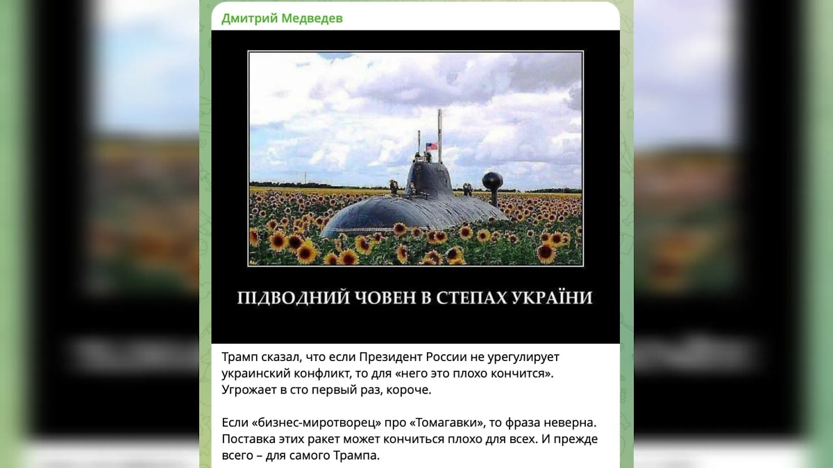 Фото © Telegram/Дмитрий Медведев