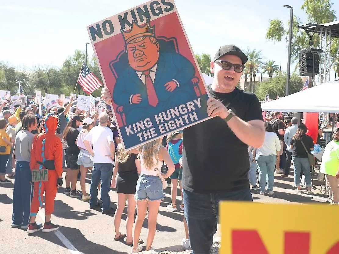 Протесты в США. Фото © Х / Yassamin Ansari