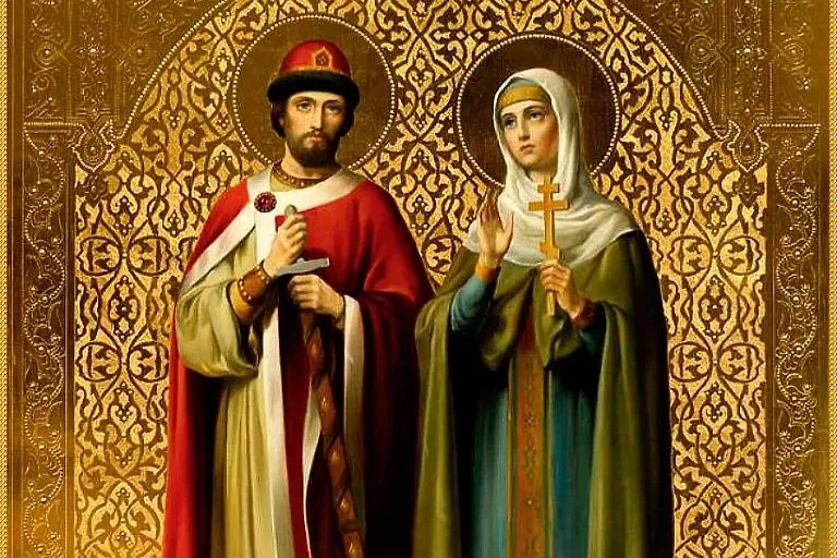 В каком углу иконы в доме? В красном углу. Туда стоит поставить образы Петра и Февронии. Фото © azbyka