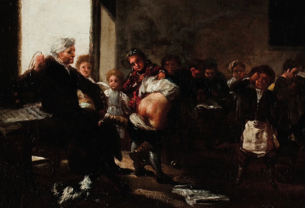 Новое время началось около XV–XVI веков. Тогда детей тоже наказывали, но уже не так жёстко. Фото © Wikipedia / Франсиско Гойя