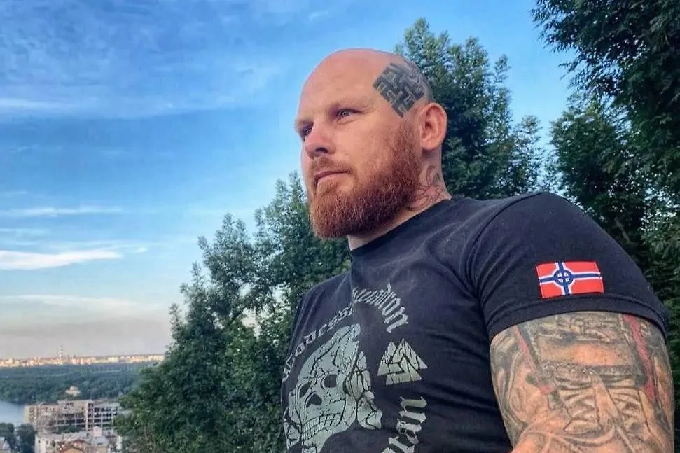 Коловрат Кожемякин был известен в среде скинхедов. Фото © Telegram 