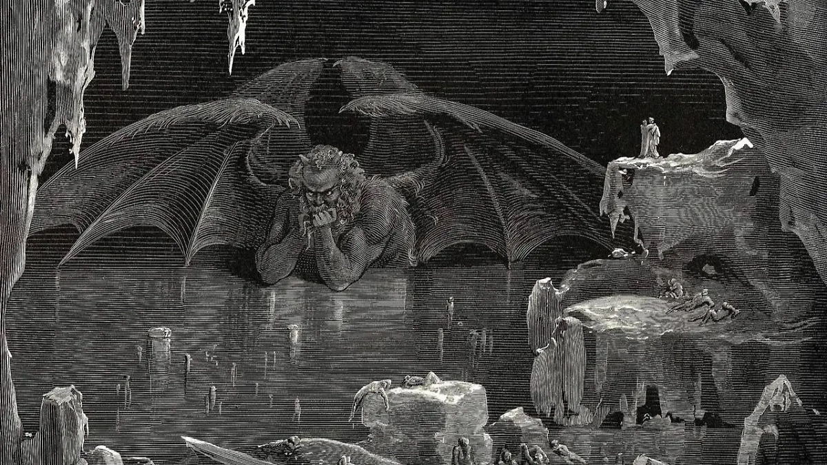 Чем Люцифер отличается от Сатаны* (движение запрещено в РФ) и почему их часто сливают в один образ? Фото © Wikipedia / Gustave Doré