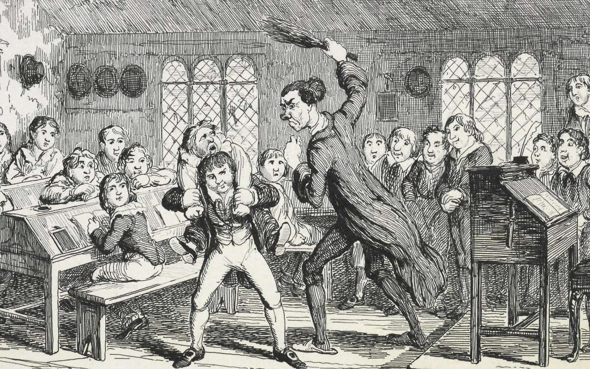 Древний мир исчез 4 сентября 476 года. Но детей наказывать не перестали. Фото © Wikipedia / George Cruikshank